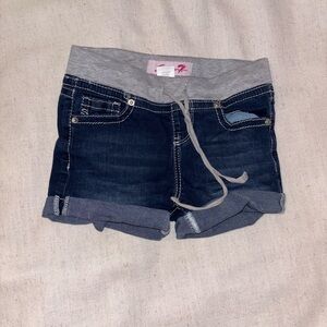 Seven7 Kids' Gray and Dark Blue Shorts